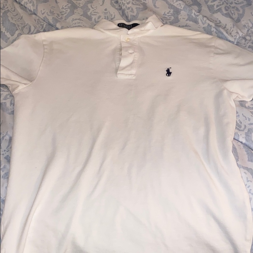Ralph Lauren white polo